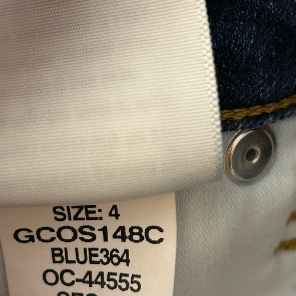 Good American Good Curve Denim Cut Off Shorts in Blue364 NWT Size 0/25 GCOS148C‎ - Picture 9 of 9